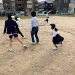 3月10日　公園でドッチボール😎