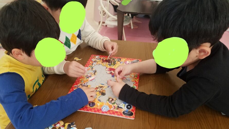 4月9日（水）協力パズル🧩