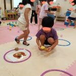 7月15日（火）色分け玉入れ🔵