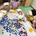 7月1日(火)ちぎり絵しよう🐳