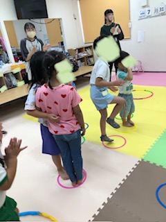 7月31日(木)　お引っ越しゲーム✨