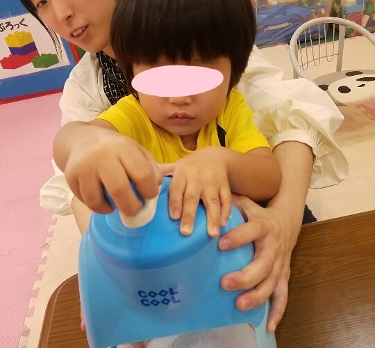 9月20日(土)かき氷を作ろう🍧