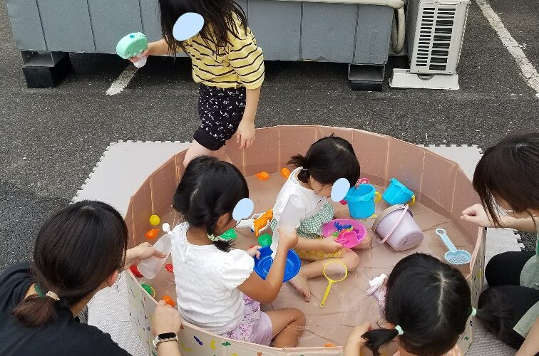 7月13日(土)水遊びをしよう！