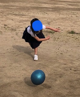 5月1日(木) 公園でドッジボール😌