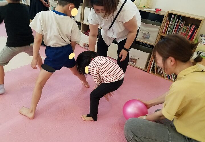 6月4日(水)ボールおくりゲーム🔴