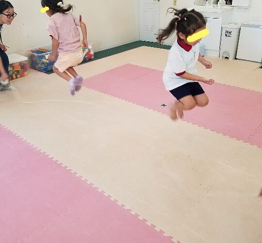 6月19日(木)縄跳びピョンピョン