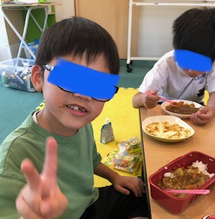 5月31日(土) カレー作り🍛&マット運動