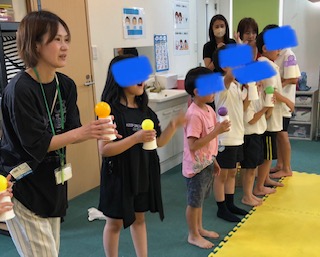 6月12日(木) バランスだるまさんがころんだ😝