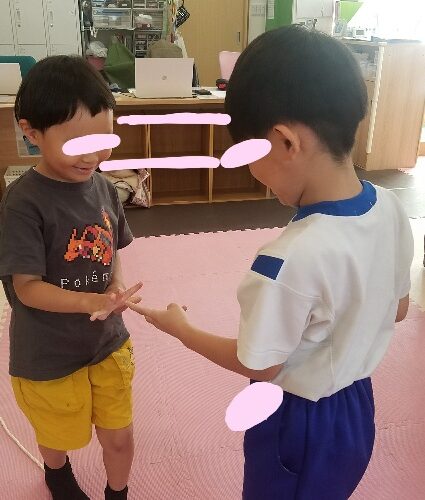 7月18日(金)　どーん！じゃんけんぽん✊✌✋