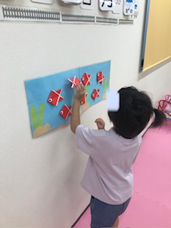 7月14日(月)きんぎょを探そう🐠