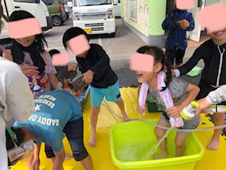 7月5日(土) 楽しい水遊び!