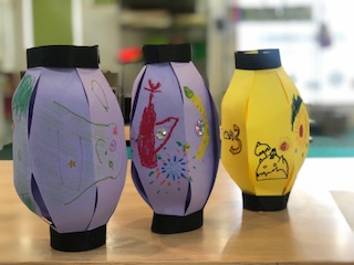 7月14日(月)ちょうちん作りデコレーション💎