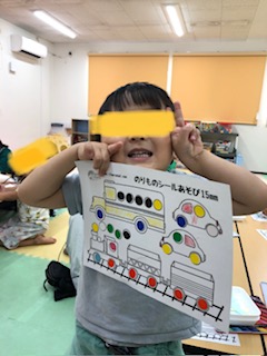 7月4日(金)シール貼り✨