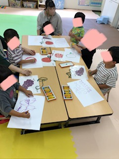 7月26日(土)運動🤭&お絵描き🤗