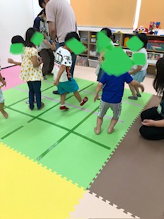 7月29日(火)マス目鬼ごっこ😲👹
