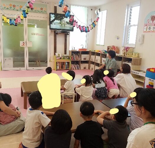 8月6日(水)　へいわのお話🕊