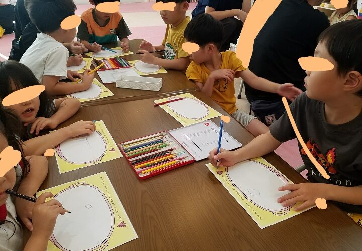 8月29日(金)みんなで描こう✏