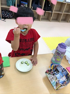 8月9日(土) こりこりっ