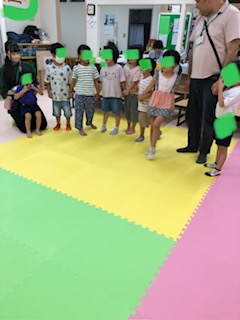 8月12日(火)スイカ割り🍉花いちもんめ🏃‍♂️🏃