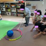 8月21日(木)ボールたぐりよせリレー！
