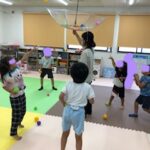 8月27日（水）玉入れをしたよ✨