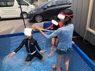 8月13日(水)プール遊び🌞