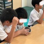 9月2日(火)氷を使った実験⛄